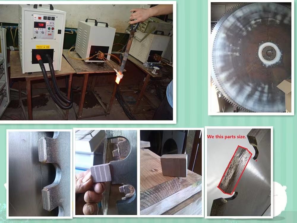 Diamond and Carbide Induction Brazing Machine 60A High Frequency Induction Heating Machine