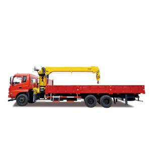 China 16 Ton Straight Boom Truck Crane Construction Lifting With 18.8m Max. Lifting Height wholesale