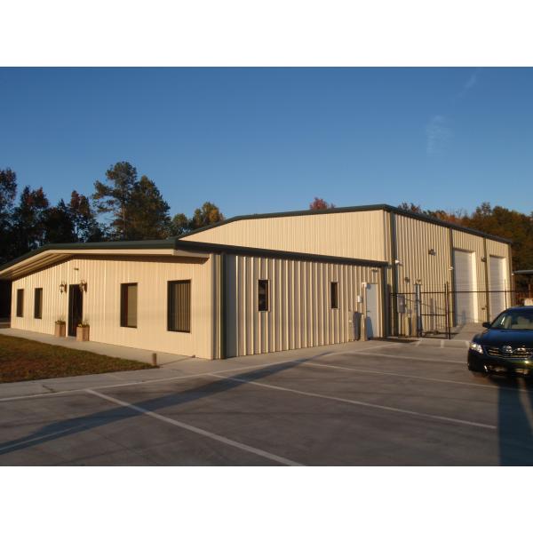 Spacious Steel Structure Building Workshop Construction Industrial Prefabricated