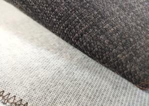 China 100% Polyester Linen look fabric for sofa upholstery fabric stock lots wholesale