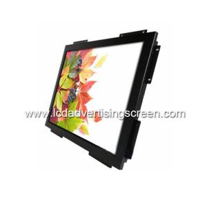 China Black Open Frame Touch Monitor , 18.5 Inch IR Touch Screen Monitor on sale