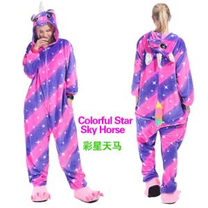 China Adult Bodysuit with 20 Animal Cartoon Patterns Microfiber Flannel Fleece Sleepwear Rompers wholesale