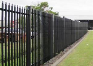 China Antique Steel Wall Mounted Garden Fence High Tensile Security Square Tube Iron Fence wholesale