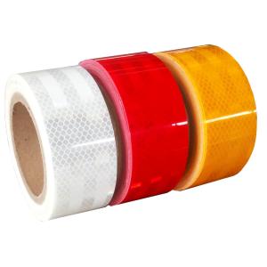 China 100mm / 50mm EGP PET Reflective Material Engineer Grade Prismatic Reflective Sheeting wholesale