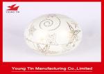 Bubble Shaped Gift Packaging Egg Tin Box CMYK Printed For Christmas Day
