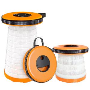 China Outdoor Telescopic Folding Stool With Light Colorful Portable Folding wholesale