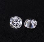 Synthetic Loose VVS Moissanite Gemstones For Jewelry Making , DEF Color 6mm