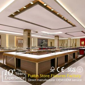 China professional retail store jewelry showcase with/wood,led light ect wholesale