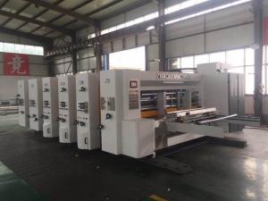 China 1200x2400 Flexo Printer Slotter Machine For Making Carton Box Energy Efficiency wholesale