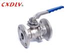 Actuator Flange Ball Valve Double Acting Pneumatic Control Dn80