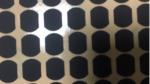 Matte Black Irregular Shape Mylar Polyester Film 0.3mm Silicone Coated Fabric