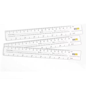 China 18cm 7 inch Paper Measuring Tape , Paper Wound Ruler For Pressure Sores Wound Measurement wholesale