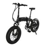 48V Fat Tire Electric Mountain Bike Full Suspension 20 Inch 10000mAh