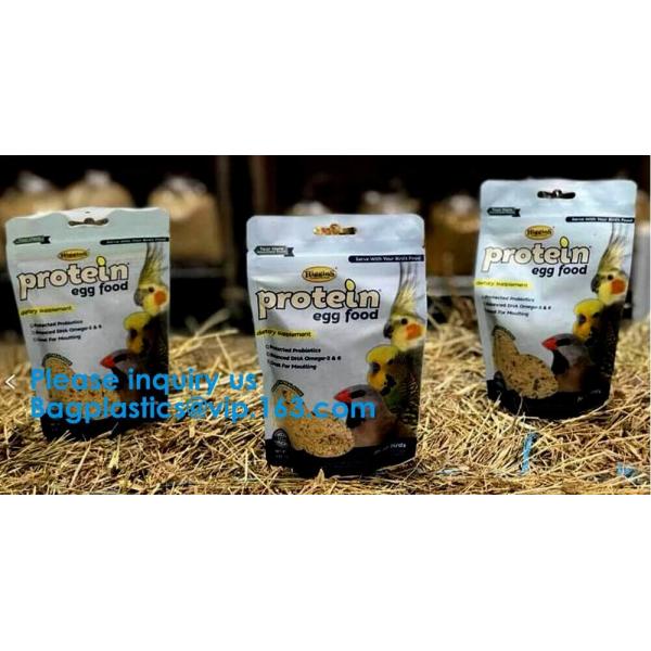 Custom Print Biodegradable Foil Packaging Soft Zipper Stand Up Bottom Gusset Plastic Drinking Pouches Bags With Straws