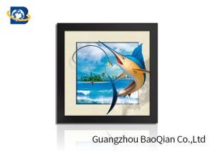 China Creative Wall Hanging Decor Lenticular 3D / 5D Photos Skeleton / Eagle Animal Image wholesale