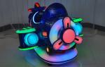 Amusement park coin pusher kids rides game machine happy airplane rocking car