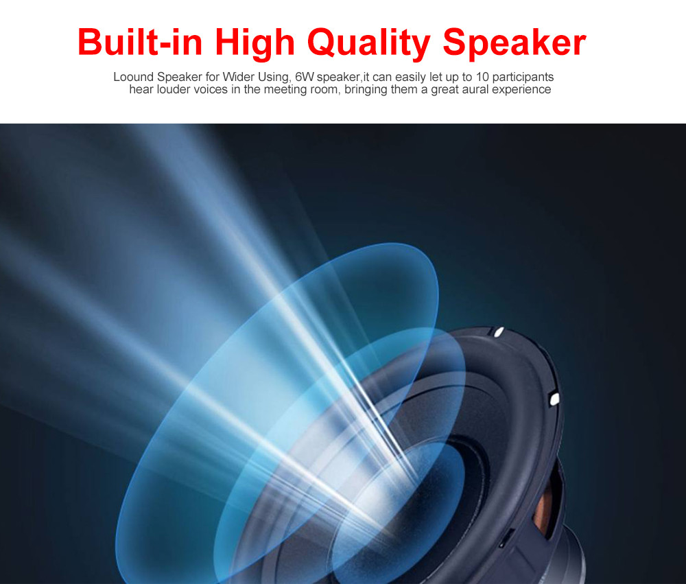 Conference Speaker Wireless Conference Microphone Speakerphone For Mobile Phone And PC
