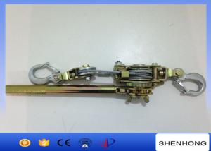 China 10 - 30 KN Wire Rope Tightening Tool Hand Ratchet Tightener Large Drum Hub wholesale