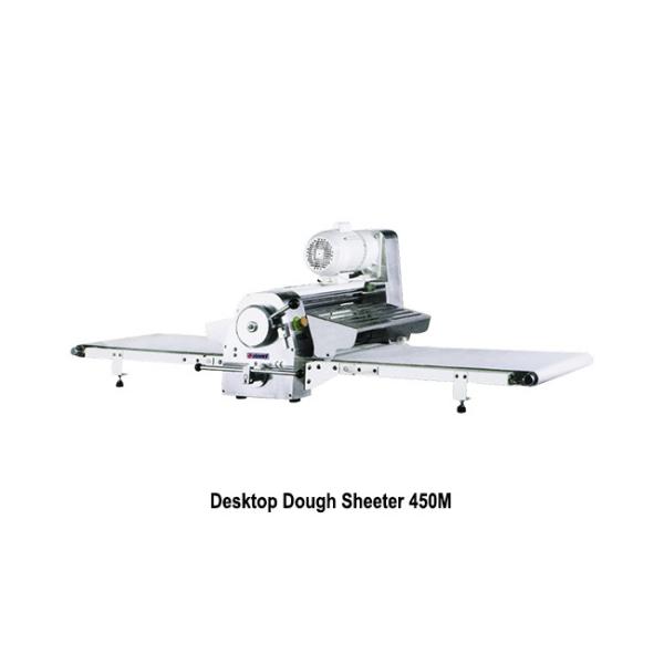 400mm 500mm Countertop Dough Sheeter Machine Foldable 380V Tabletop Dough Roller