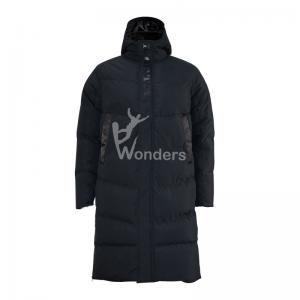 China Water Resistant Womens Puffer Insulated Long Parka Jacket Breathable wholesale