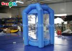 Tarpaulin Inflatable Cash Cube Money Grab Machine Money Blowing Booth For Event