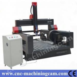 China 4th axies 800mm Z axies stone cnc router ZK-1318(1300*1800*800mm) on sale