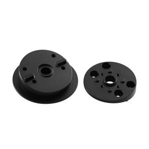 China OEM Polishing Robotics Aluminum Bracket Black Anodized Treatment wholesale