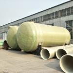 1000*1440mm Cylindrical Chemical Process Tank CE 1m3 Filament Winding