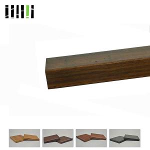 China Durable Black Bamboo Deck Tiles E0 Formaldehyde Release Charcoal Treatment wholesale