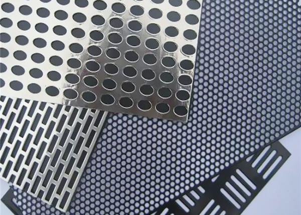 1mm Hole Hexagonal Sheet Aluminum Perforated Metal Mesh Grille Sheet