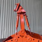 New design 10-15 ton excavator attachment ZX120 PC130 CAT315 clamshell bucket