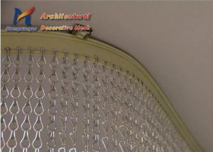 China Museums Ceilings Customized Aluminium Chain Curtains Door Fly Screens Dividers wholesale