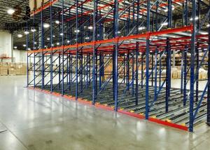 China Steel Q235/245 Assemble Or Welded Power Coated Commercial Steel Shelving wholesale