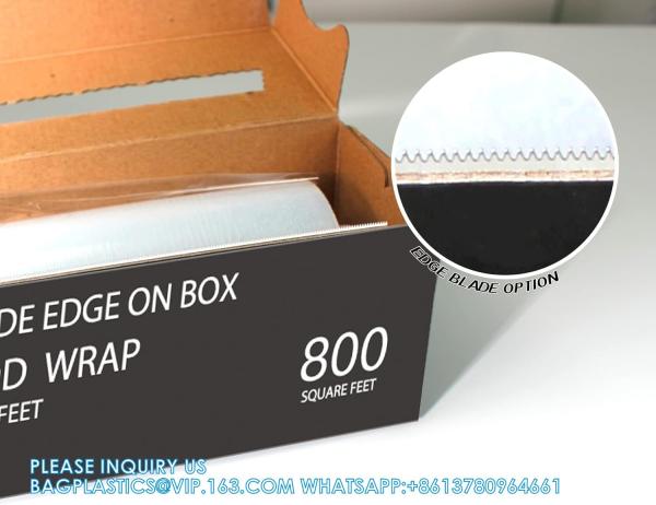 Biodegradable Food Wrap- 1600 SQ. FT. Recyclable, Sustainable Optional Slide