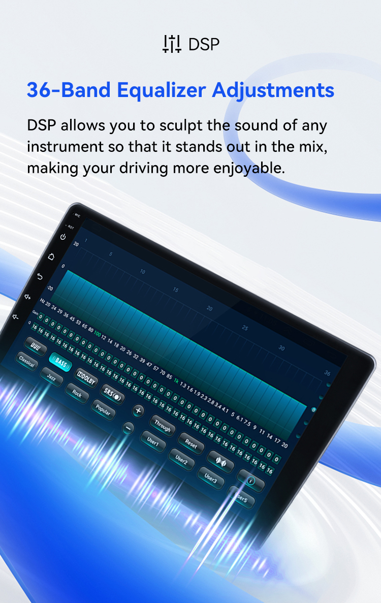 Universal Android Auto 4G LTE 5GWiFi DSP BT AM/FM/RDS Autoradio 8 Core Android Car Stereo 2+32 QLED Car Radio Carplay Ca
