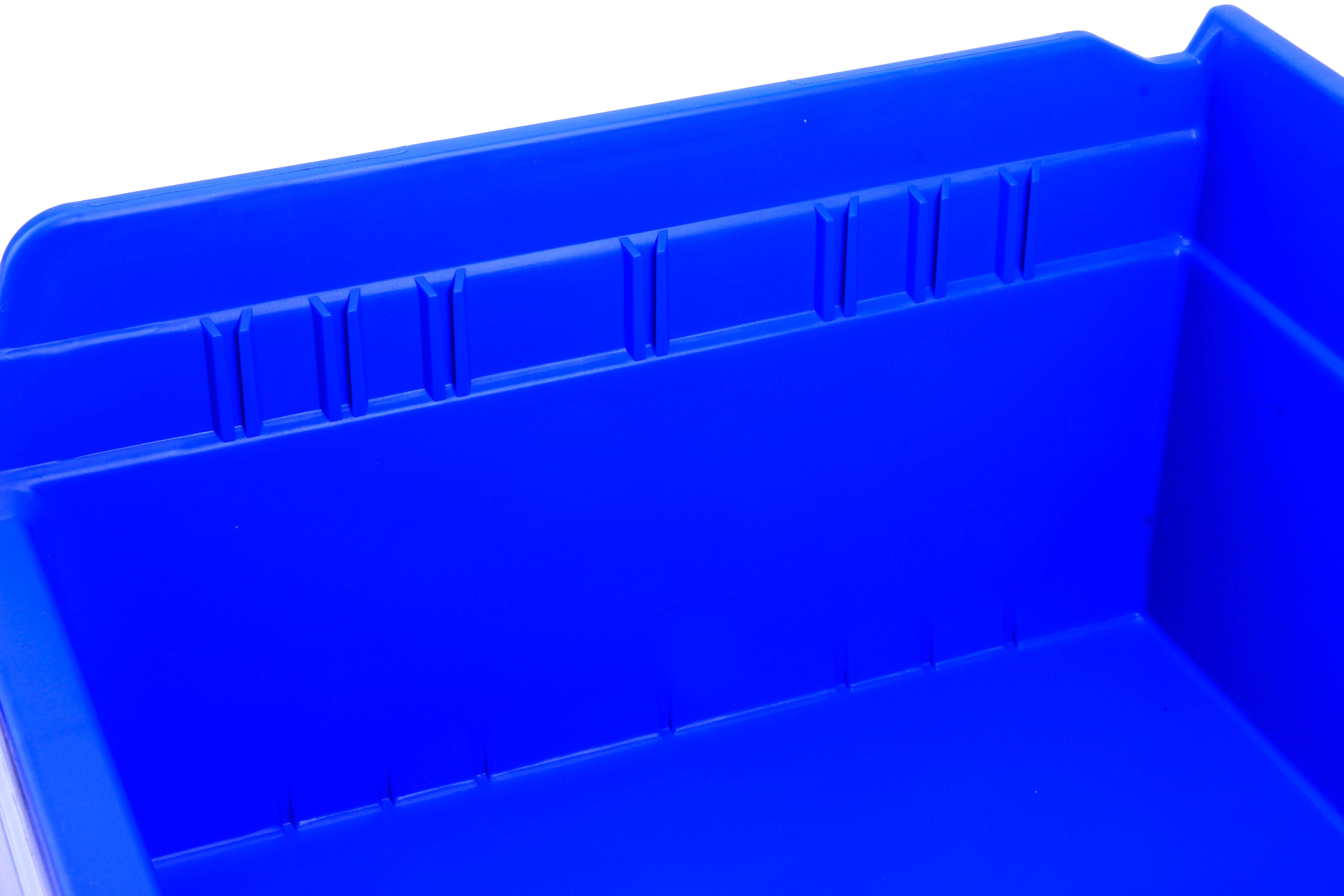 Customized Color Parts Divider Plastic Storage Bins Classic Office Organizer Shelf Box
