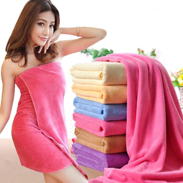 70x140cm(28''*55'') Absorbent Microfiber Bath Beach Towel Drying Washcloth