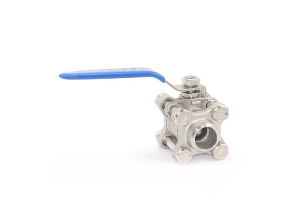 Multi Functional Full Port Ball Valve , NPT Threaded Ball Valve Abrasive