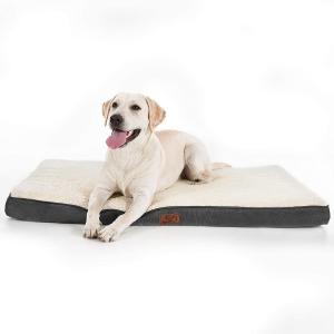 China OEM Memory Foam Dog Bed Antimicrobial Non Slip 300D Cooling wholesale