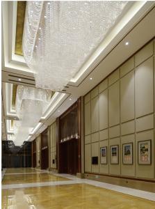 China New Product Decorative Light Ballroom Shopping Center Lighting Hotel Lobby Large Chandelier Luxury Ceiling Crystal Light wholesale