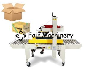 China 350W PLC 60HZ Carton Sealing Tape Machine Box 380VAC wholesale