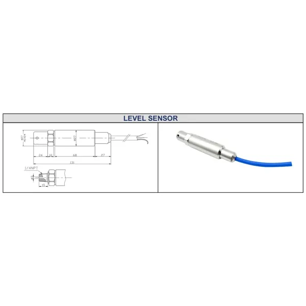 BH93420-IT Hengtong Solder Level Probe Level Transmitter Pressure Sensor