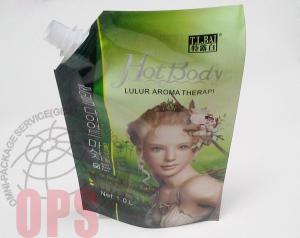 China Side Spout Stand Up Pouch , 1L bath salt Packaging Bag wholesale