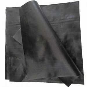 China Durable PP Woven Geotextile Polypropylene Fabric Roll High Strength Erosion Control on sale