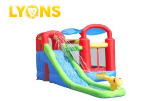 China Safety Children Inflatable Bounce House With Slide , 3 Years Warranty wholesale