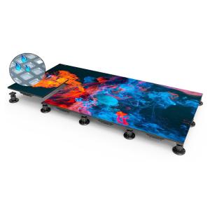 China P3.91 Interactive LED Dance Floor Display SMD1921 IP65 High Load-Bearing For Show wholesale