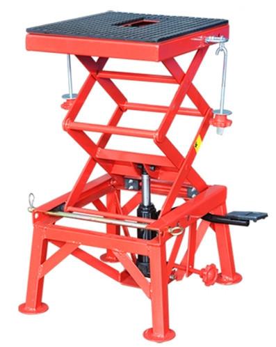 Car Repair Tools Mini Type Hydraulic Motorcycle Scissor Lift Platform 300 lbs