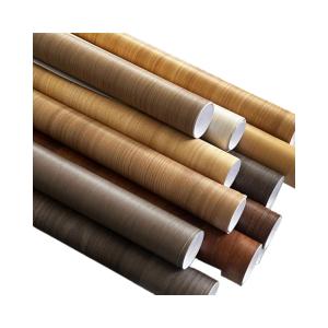 China Self-Adhesive Wood Grain Furniture Stickers PVC Decorative Film For Countertops wholesale