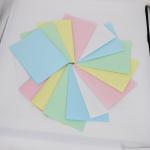60gsm CFB CF NCR Paper For Laser Printers White Pink Yellow Carbonless Paper 65
