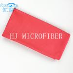 Red Microfiber Glass Cleaning Cloth Towel 40*40 Lint Free For Window Washing